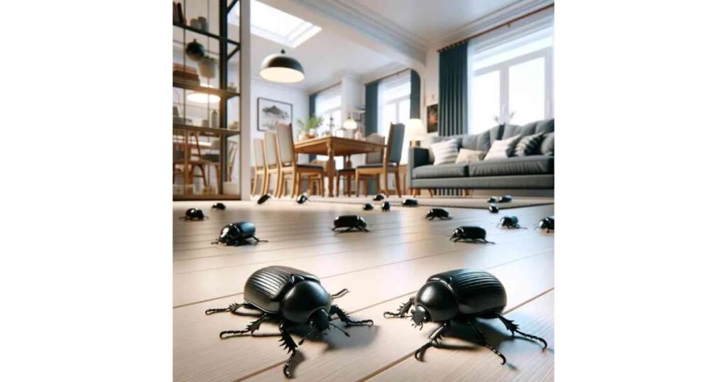 What Does It Mean to See a Beetle Scattering Over the Floor?